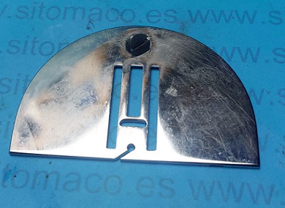 PLACA DE AGUJA SIGMA ZZ - 2da MANO ( INCLUYE TORNILLO )